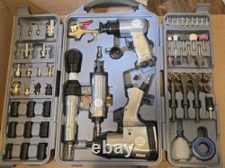 VEVOR 71PCS Pro Air Tool and Accessories Kit Impact & Ratchet Wrench Die Grinder