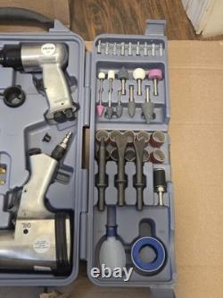 VEVOR 71PCS Pro Air Tool and Accessories Kit Impact & Ratchet Wrench Die Grinder