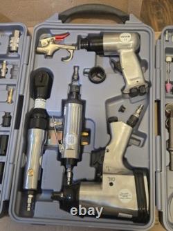 VEVOR 71PCS Pro Air Tool and Accessories Kit Impact & Ratchet Wrench Die Grinder