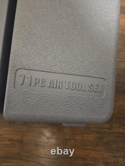 VEVOR 71PCS Pro Air Tool and Accessories Kit Impact & Ratchet Wrench Die Grinder