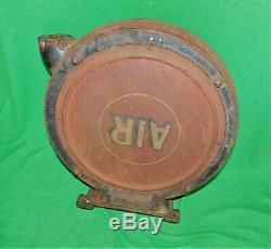 VINTAGE BALCRANK RARE AIR METER HOSE REEL GAS STATION PUMP ORIGINAL 1930s