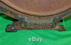 VINTAGE BALCRANK RARE AIR METER HOSE REEL GAS STATION PUMP ORIGINAL 1930s