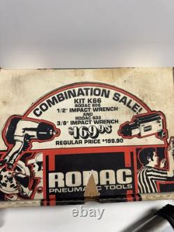 VINTAGE Combination Pack of Rodac #633 & #606 Air Impact Wrench UNTESTED VINTAGE Combination Pack of Rodac #633 & #606 Air Impact Wrench UNTESTED