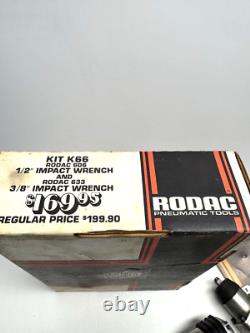 VINTAGE Combination Pack of Rodac #633 & #606 Air Impact Wrench UNTESTED VINTAGE Combination Pack of Rodac #633 & #606 Air Impact Wrench UNTESTED
