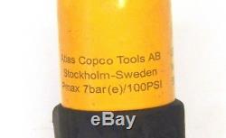 Very Clean Atlas Copco Mini Palm Drill 500 RPM, Being QC Chuck with Assorted Bits