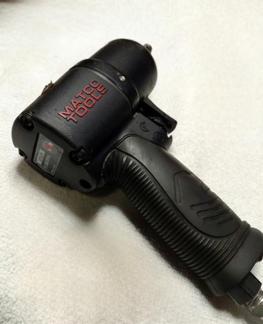 Very Low Miles Matco Tools Air Impact Wrench 3/8 Mt2138 Black
