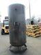 Vintage Antique 1000 Gallon Vertical Air Compressor Tank With Rivets And Stand