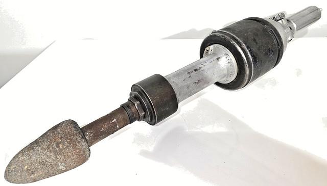 Vintage Ingersoll Rand V6 24 Long Reach Air Die Grinder Tested Powerful