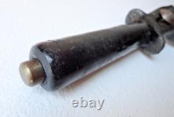 Vintage Locomotive Tool Air Brake Handle Railroad Metal Lever Some Brass