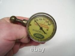Vintage original Ford Tire gauge air Auto part Model A T tool kit accessory oem