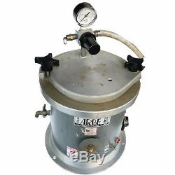 Wax Injector 2 3/4QT ARBE air pressure & MOLD VULCANIZER WORKING CONDITION