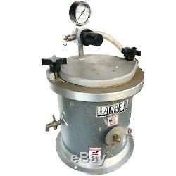 Wax Injector 2 3/4QT ARBE air pressure & MOLD VULCANIZER WORKING CONDITION