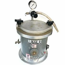 Wax Injector 2 3/4QT ARBE air pressure & MOLD VULCANIZER WORKING CONDITION