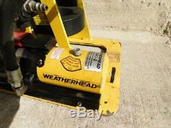 Weatherhead Eaton T-462-2 Air Powered Hydraulic Hose Crimper Crimping Tool