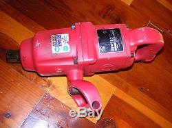Working Chicago Pneumatic Air Impact Wrench, 1 Drive with Reducers, Tested