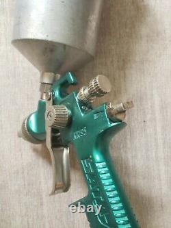 Working Condition Sata Jet NR95 HVLP Spray Gun Teal Green Made in Germany