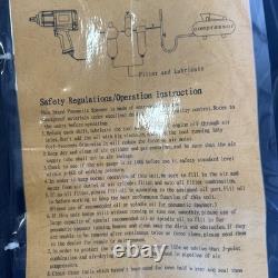 Yuni Industrial Professional Duty Air Impact Tool YU3600 complete in case